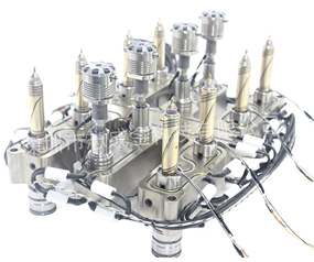 8+8混搭側進膠+針閥熱流道系統(tǒng)